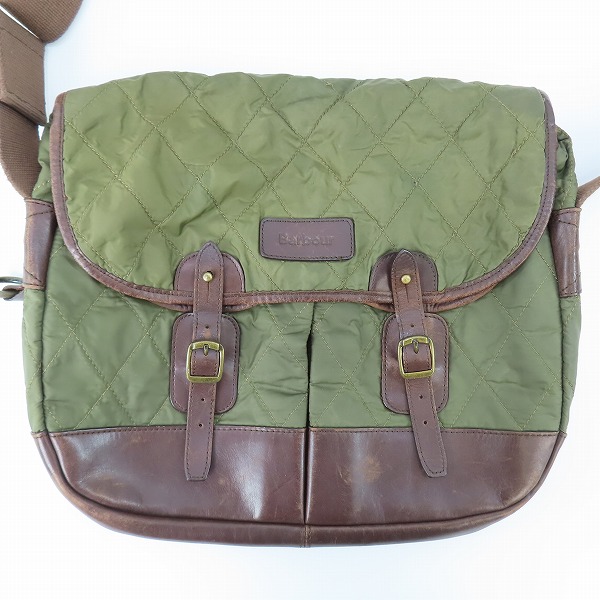 実際に弊社で買取させて頂いたBarbour/バブアー ショルダー/メッセンジャーバッグ