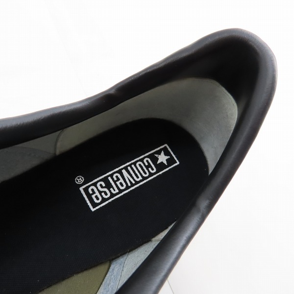 実際に弊社で買取させて頂いた【未使用】CONVERSE/コンバース ONE STAR OX ALLIGATOR/BLACK/9.5の画像 4枚目
