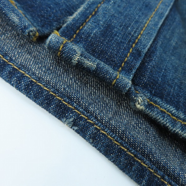 実際に弊社で買取させて頂いたmastermind JAPAN×Theater8/マスターマインド×シアターエイト ローリングストーンズ 刺繍デニムシャツ 8MR-SHO1-D/Mの画像 8枚目