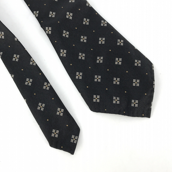 実際に弊社で買取させて頂いたGLADHAND/グラッドハンド ブラック総柄ネクタイ/Fの画像 1枚目