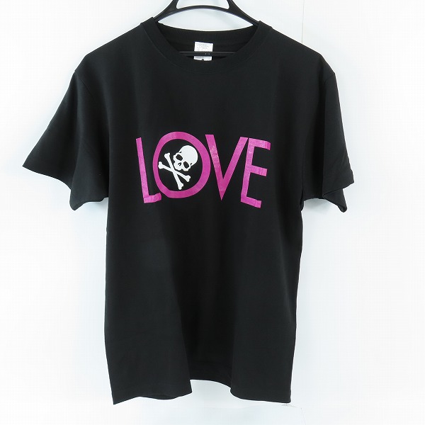 実際に弊社で買取させて頂いたmastermind JAPAN/マスターマインド FINAL COUNT DOWN/ファイナルカウントダウン LOVE スカルTシャツ L
