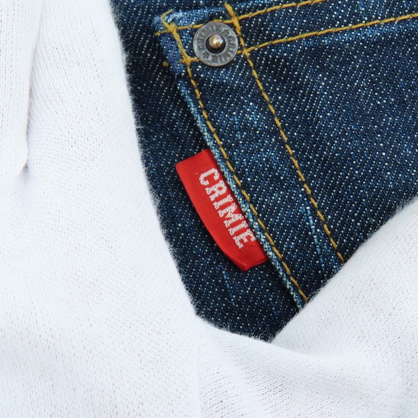 実際に弊社で買取させて頂いたTHE CRIMIE/クライミー ボタンフライ デニムパンツ COF1-PT03/32の画像 3枚目