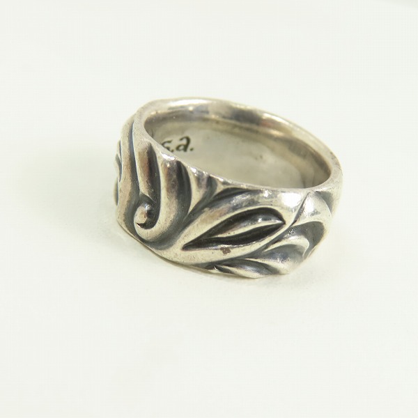 実際に弊社で買取させて頂いたLEONARD KAMHOUT/レナードカムホート アフターグローリング 17号