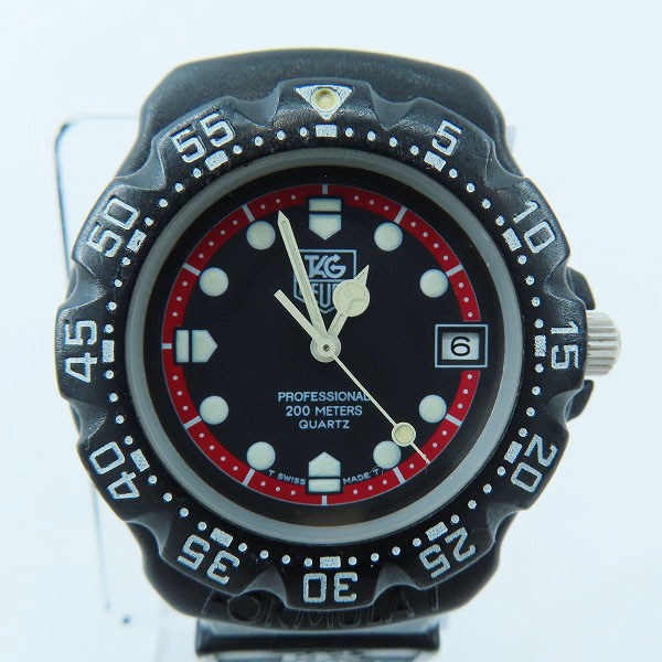 実際に弊社で買取させて頂いた【ジャンク/動作未確認】TAG HEUER/タグホイヤー フォーミュラー１ 383.513/1 アナログ腕時計