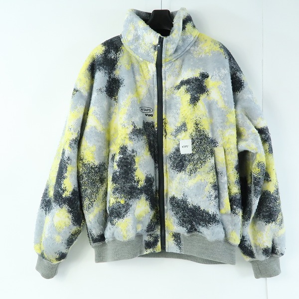 実際に弊社で買取させて頂いたWTAPS/ダブルタップス 23AW  BUNDLE / JACKET / POLY. BOA. TEXTILE. PROTECT フリースジャケット 232TQDT-JKM07/2