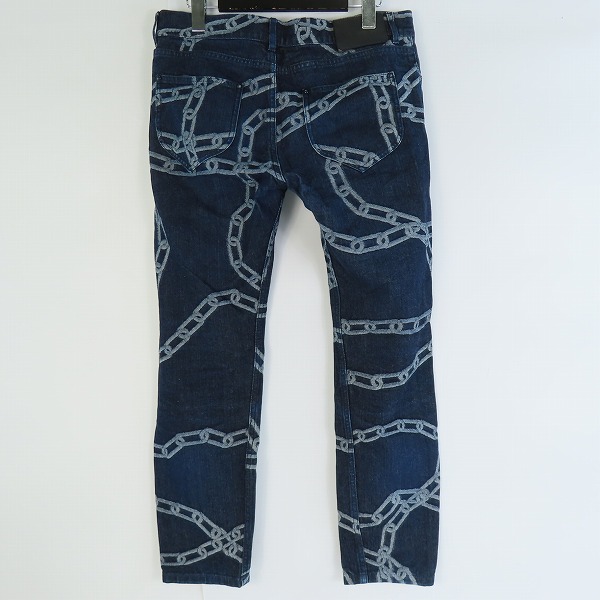 実際に弊社で買取させて頂いたLOUIS VUITTON/ルイ ヴィトン 20SS チェーン柄 デニムパンツ HID13WTXN/31の画像 1枚目