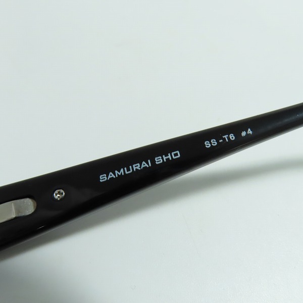 実際に弊社で買取させて頂いたSAMURAI SHO/サムライ翔 アイウェア/サングラス SS-T6の画像 5枚目