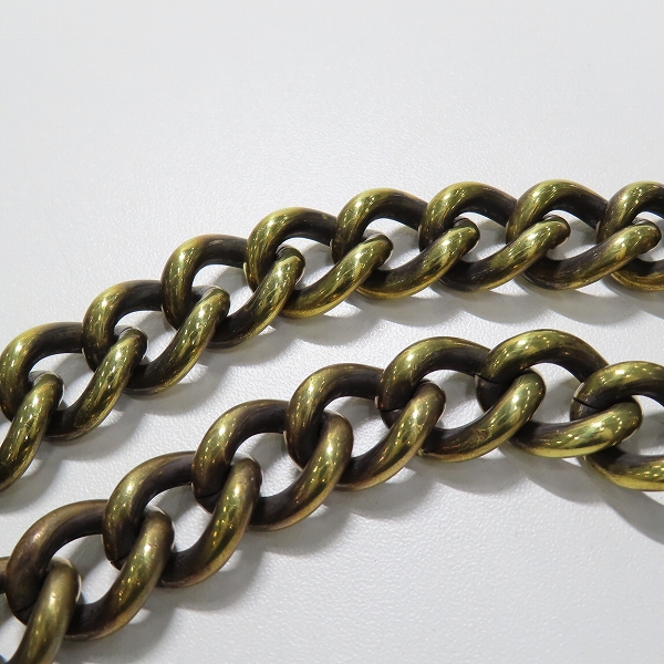 実際に弊社で買取させて頂いた(1)Gangsterville×galcia/ギャングスタービル×ガルシア SWALLOW WALLET-CHAIN/スワロー ウォレットチェーン ブラス/真鍮の画像 3枚目