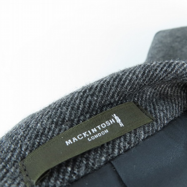 実際に弊社で買取させて頂いたMACKINTOSH LONDON/マッキントッシュロンドン カシミヤ混 ジャケットの画像 5枚目