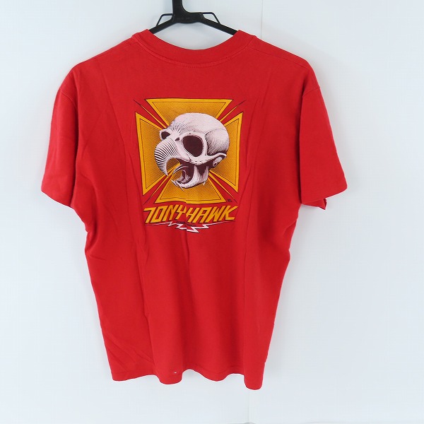 実際に弊社で買取させて頂いたStedman/ステッドマン タグ 80’s ヴィンテージ POWELL PERALTA TONY HAWK Tシャツ/Lの画像 1枚目