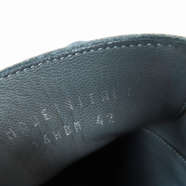 実際に弊社で買取させて頂いたDIOR/ディオール メダリオン プレーントゥ シューズ 42の画像 5枚目