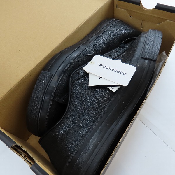 実際に弊社で買取させて頂いた【未使用】CONVERSE/コンバース ONE STAR GLEAM OX ワンスター/9.5の画像 7枚目