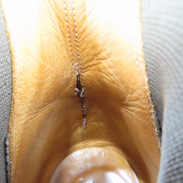 実際に弊社で買取させて頂いたEDWARD GREEN/エドワードグリーン スエード サイドゴアブーツ 51524 8.5の画像 6枚目