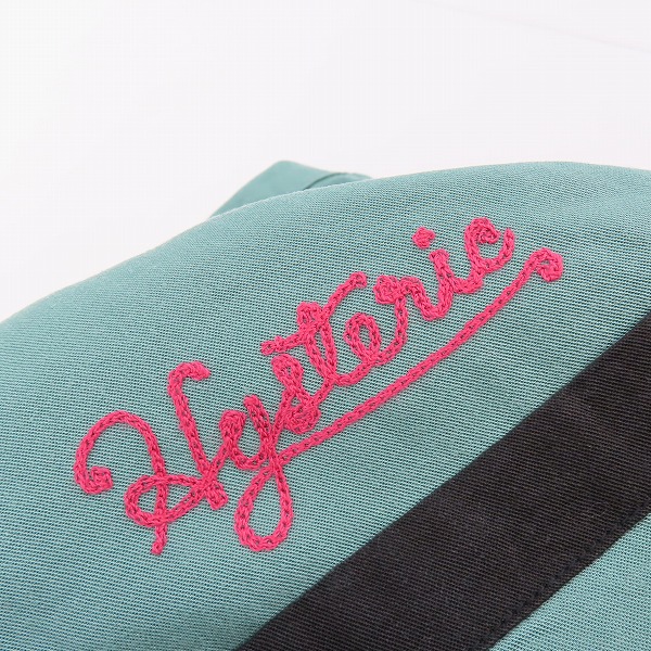 実際に弊社で買取させて頂いた【未使用】HYSTERIC GLAMOUR/ヒステリックグラマー BAD LUCK刺繍 ボーリングシャツ 02211AH08/Sの画像 5枚目