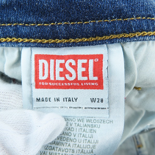 実際に弊社で買取させて頂いたDIESEL/ディーゼル スキニー ローライズ デニムジーンズ 1979 sleenker/28の画像 3枚目