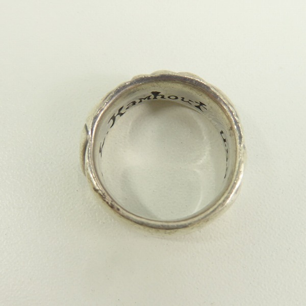 実際に弊社で買取させて頂いたLEONARD KAMHOUT/レナードカムホート アフターグローリング 17号の画像 5枚目