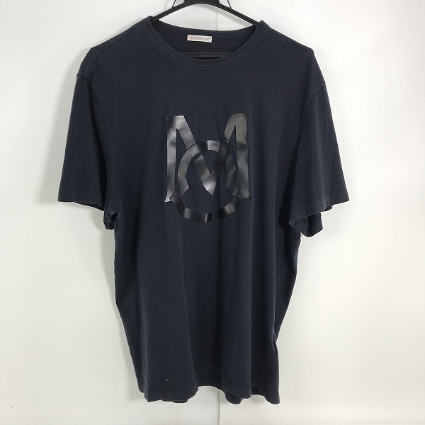 実際に弊社で買取させて頂いた【JPタグ】MONCLER/モンクレール 21SS マグリアロゴ Tシャツ ネイビー G10918C7E120 8390T XL