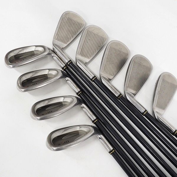 実際に弊社で買取させて頂いたDUNLOP/ダンロップ XXIO/ゼクシオ 2代目 アイアン #4～9,P,A,Sw 9本セット MP200 FLEX：Rの画像 3枚目