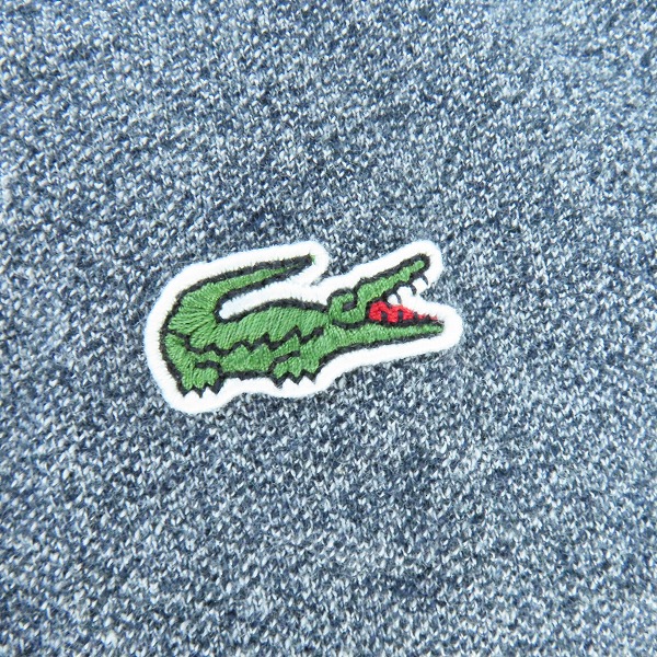 実際に弊社で買取させて頂いたLACOSTE/ラコステ L.12.64 ポロシャツ 杢/半袖 L1264AL/ダークグレー/Mの画像 4枚目