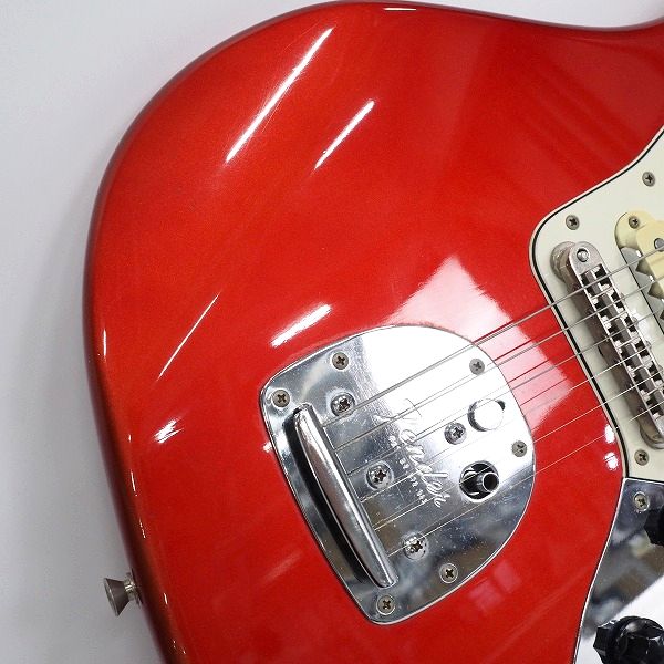 実際に弊社で買取させて頂いた★Fender Japan/フェンダージャパン JG-66 JAGUAR/ジャガー マッチングヘッド エレキギター ソフトケース付の画像 5枚目