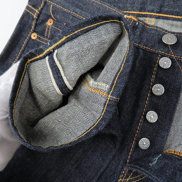 実際に弊社で買取させて頂いたTHE FLAT HEAD/フラットヘッド デニムパンツ/ストレートジーンズ/3009/W31L36の画像 4枚目