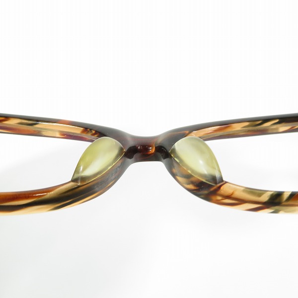 実際に弊社で買取させて頂いた泰八郎謹製/タイハチロウキンセイ 手造 メガネフレーム T-104の画像 7枚目