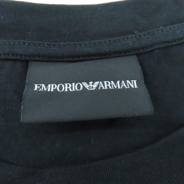 実際に弊社で買取させて頂いたEMPORIO ARMANI/エンポリオアルマーニ 胸ロゴ刺繍 半袖Tシャツ 7v1t91 1jsaz/Sの画像 2枚目