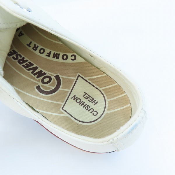 実際に弊社で買取させて頂いたCONVERSE/コンバース Addict CHUCK TAYLOR LEATHER OX 1CL144/26.5の画像 4枚目