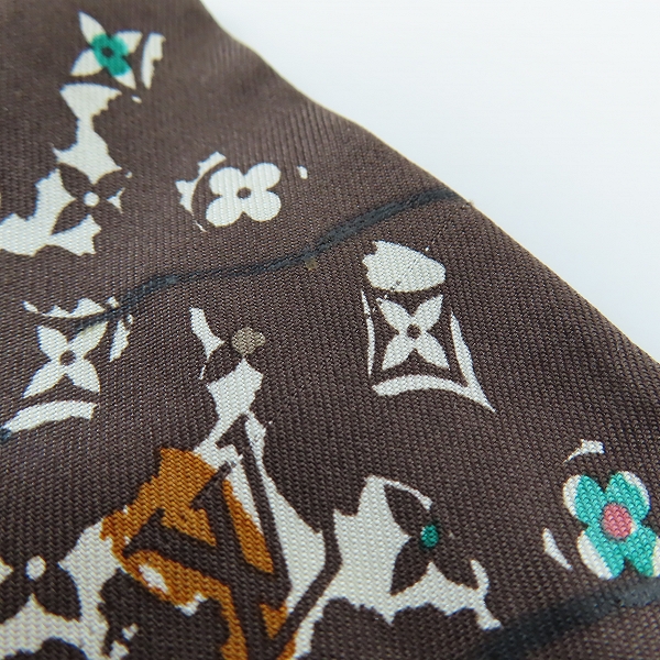 実際に弊社で買取させて頂いたLOUIS VUITTON/ルイヴィトン バンドーモノグラム スカーフ/ミッツァの画像 6枚目