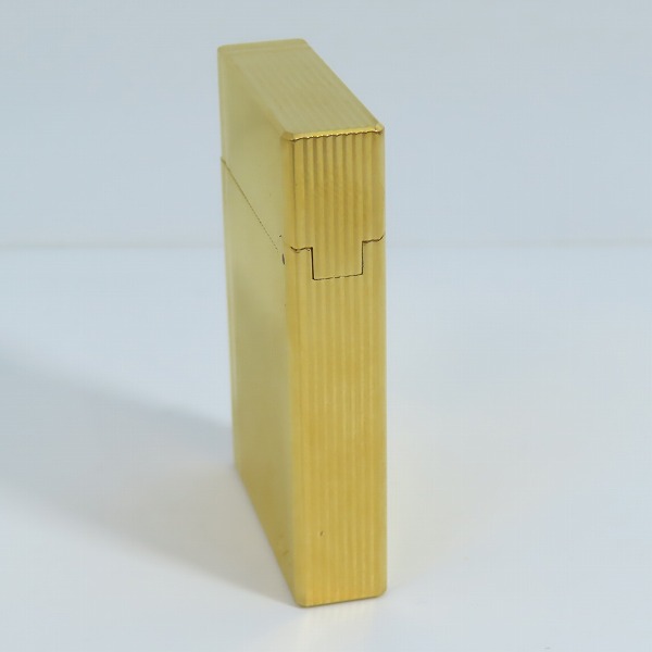 実際に弊社で買取させて頂いたS.T.Dupont/デュポン GATSBY/ギャッツビー ガスライター インターセクト ゴールド 18238の画像 2枚目