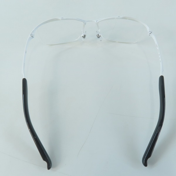 実際に弊社で買取させて頂いた999.9/フォーナインズ メガネフレーム アイウェア/メタルブロウフレーム S-880Tの画像 2枚目