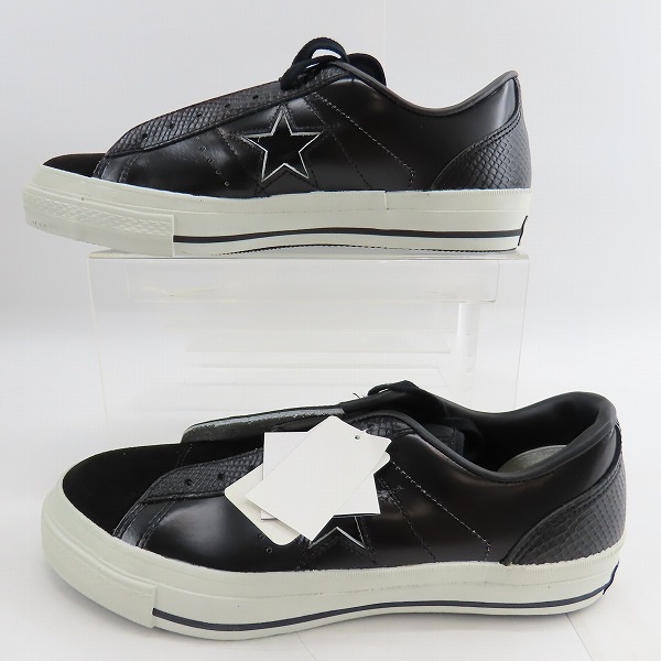 実際に弊社で買取させて頂いた【未使用】CONVERSE/コンバース ONE STAR GROOVE OX/BLACK/9.5の画像 3枚目