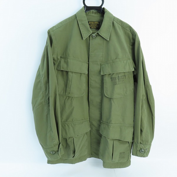 実際に弊社で買取させて頂いたWACKO MARIA/ワコマリア GUILTY PARTIES 天国東京 美人画 ミリタリーシャツ/S