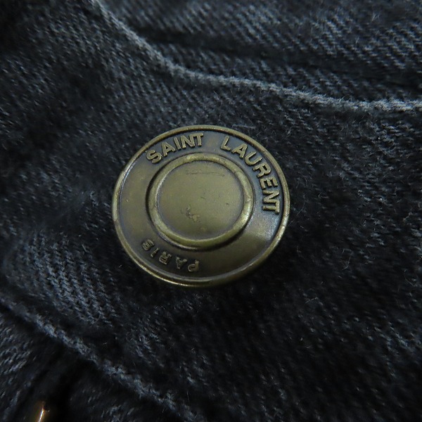 実際に弊社で買取させて頂いた【JPタグ】SAINT LAURENT/サンローラン ストレッチスキニーデニムパンツ 376906YYS02/30の画像 8枚目