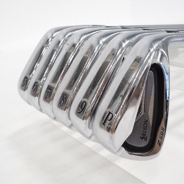 実際に弊社で買取させて頂いたダンロップ SRIXON/スリクソン Z585 FORGED/フォージド アイアン #5～9,Pw 6本セット Dynamic Gold FLEX：S200