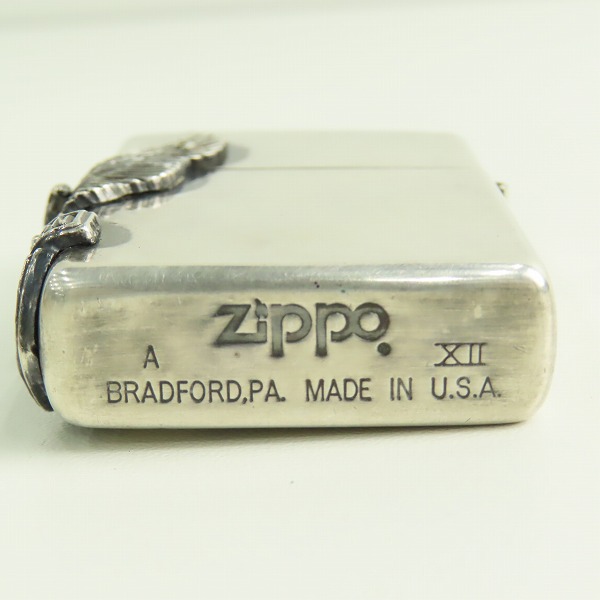 実際に弊社で買取させて頂いたZIPPO/ジッポー HARLEY DAVIDSON/ハーレーダビッドソン サイドメタル 1996年製の画像 4枚目