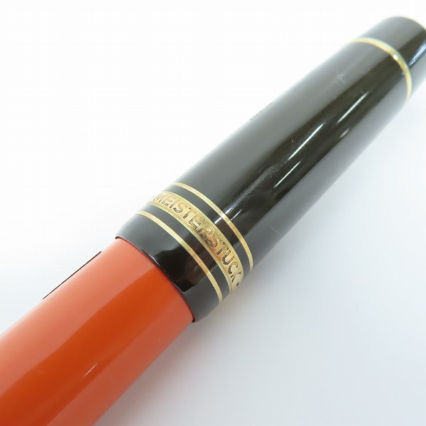 実際に弊社で買取させて頂いた(1)MONTBLANC/モンブラン 作家シリーズ ヘミングウェイ マイスターシュテュック 万年筆ペン先18K-750の画像 5枚目