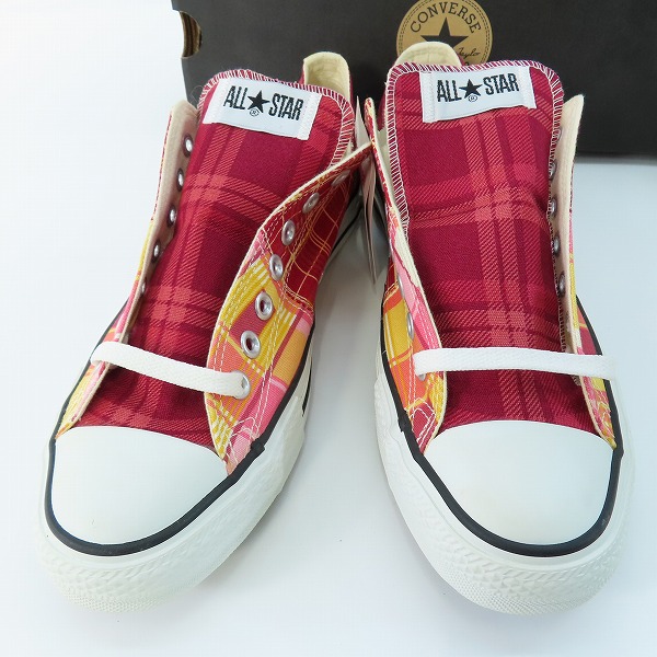 実際に弊社で買取させて頂いた【未使用】CONVERSE/コンバース ALL STAR C-PATCHWORK OX/RED/1R692/29