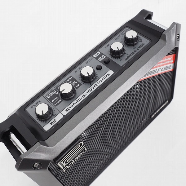 実際に弊社で買取させて頂いた【美品/動作確認済】Roland/ローランド MOBILE CUBE モバイルキューブ ギターアンプの画像 2枚目