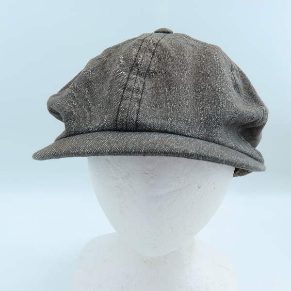 実際に弊社で買取させて頂いたSUGAR CANE/シュガーケーン キャスケット帽/SC01961A