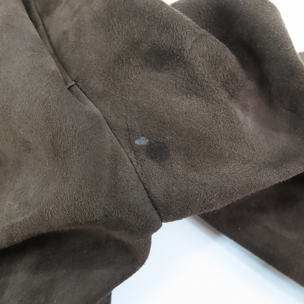 実際に弊社で買取させて頂いたTOM FORD/トムフォード LIGHT SUEDE TRACK BOMBER/ライトスエード トラックボンバー スエード ジャケット/46の画像 7枚目