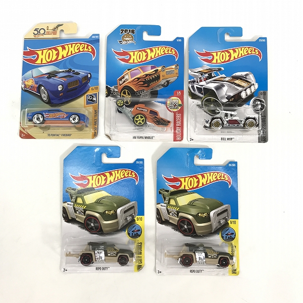 実際に弊社で買取させて頂いた【おまとめ/未開封】Hot Wheels/ホットウィール HW POPPA WHEELIE/BULL WHIP 他