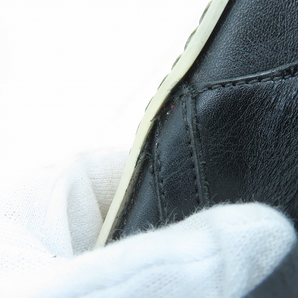 実際に弊社で買取させて頂いたRick Owens/リックオウエンス ジオバスケット サイドジップスニーカー/ブラック/42の画像 6枚目