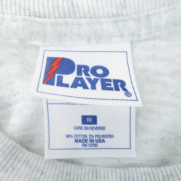 実際に弊社で買取させて頂いたPRO PLAYER/プロプレイヤー NBA Finals 1996 BULLS vs SONICS ヴィンテージ Tシャツ カットソー Mの画像 2枚目