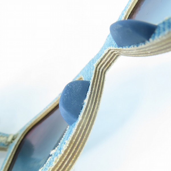 実際に弊社で買取させて頂いたRayｰBan/レイバン DENIM WAYFARER デニム サングラス RB-2140F 1164/4Mの画像 8枚目