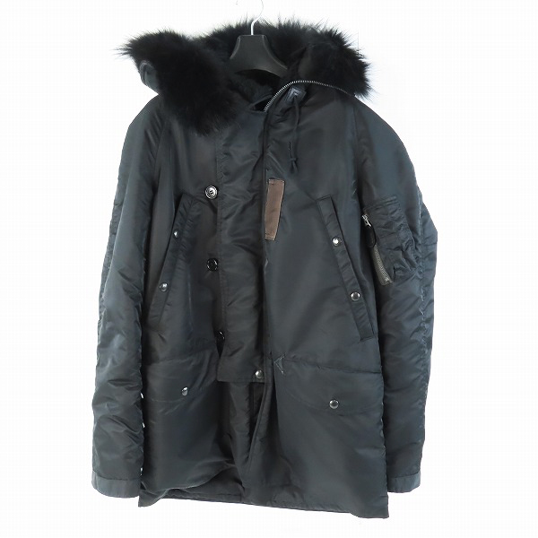 実際に弊社で買取させて頂いたBUZZ RICKSON'S/バズリクソンズ N-3B ウィリアムギブソン ブラック / BR14968/M