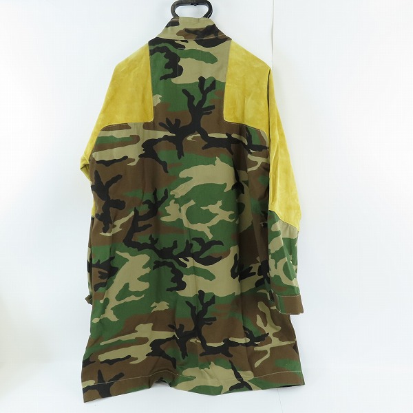 実際に弊社で買取させて頂いたPHENOMENON/フェノメノン カモフラ柄 コート/Lの画像 1枚目