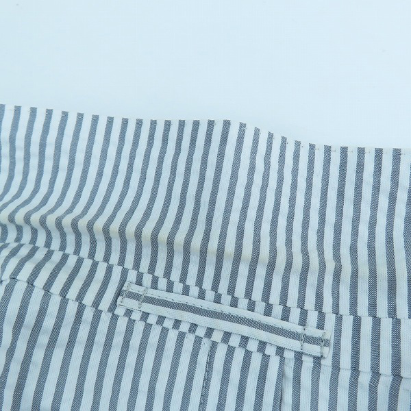 実際に弊社で買取させて頂いたTOMORROWLAND PILGRIM/トゥモローランド ピルグリム コットンシアサッカー ジャケット/パンツ セットアップ/46/48の画像 7枚目