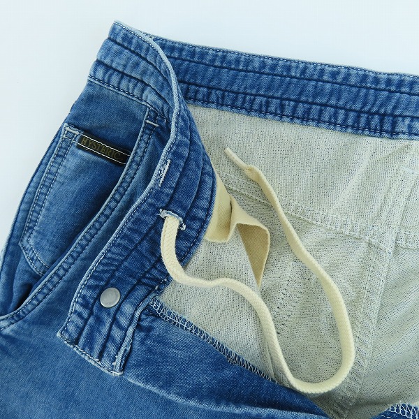 実際に弊社で買取させて頂いたHYSTERIC GLAMOUR/ヒステリックグラマー スウェット デニム カーゴパンツ 0252AP01/Sの画像 3枚目