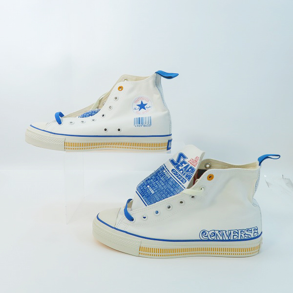 実際に弊社で買取させて頂いた【未使用】 CONVERSE/コンバース ALLSTAR CUPNOODLE HI SEAFOOD カップヌードルコラボ 1SD270/28の画像 3枚目